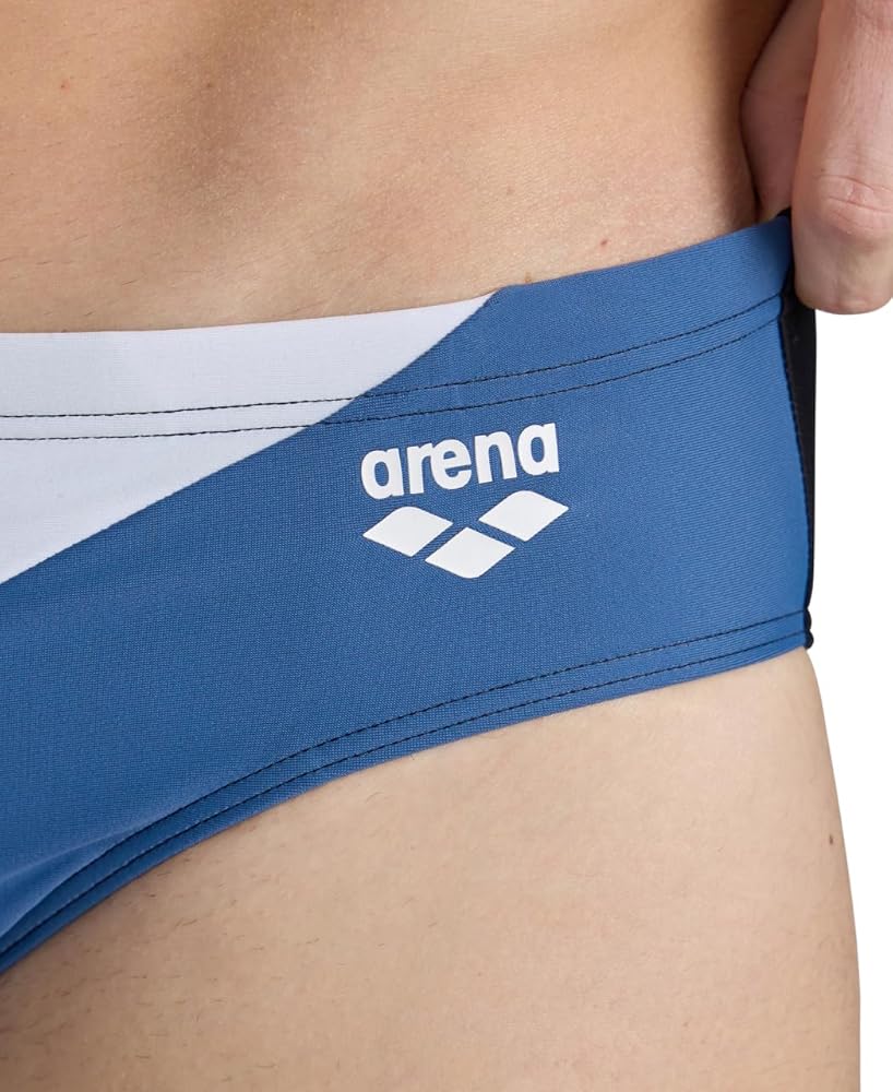 arena USA Men's Swim Brief Navy / 競パン 紺 Men's Swim Brief arena Halftone Print
